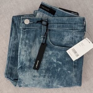 J Brand Leenah High Rise Skinny Jeans Pooled 27 NWT $248